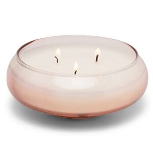 paddywax candles realm candle, 13.5 ounces, pink, dusk