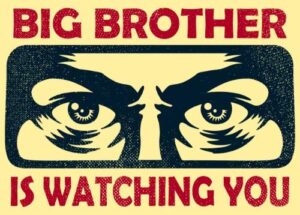 conversationprints big brother is watching you glossy poster picture photo print banner 1984 book