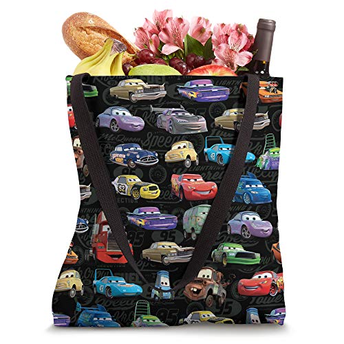 Disney PIXAR Cars Characters All-Over Print Tote Bag