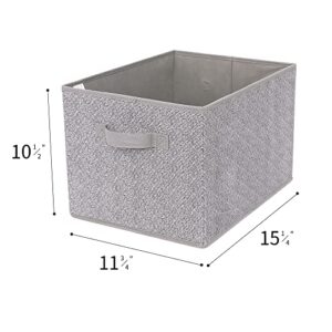 GRANNY SAYS Bundle of 3-Pack Storage Bins for Organizing & 1-Pack Extra Large Rectangle Storage Bin