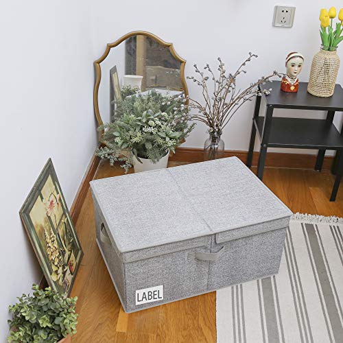 GRANNY SAYS Bundle of 3-Pack Storage Bins for Organizing & 1-Pack Extra Large Rectangle Storage Bin