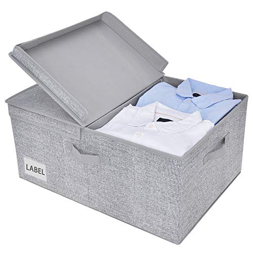 GRANNY SAYS Bundle of 3-Pack Storage Bins for Organizing & 1-Pack Extra Large Rectangle Storage Bin