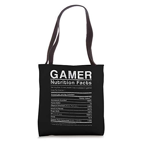 Gamer Video Games Gift Idea Girls Boys Kids Gaming Tote Bag