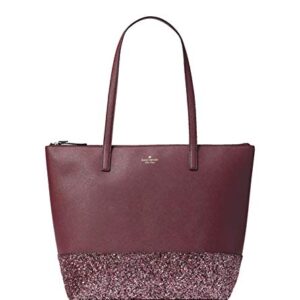 Kate Spade New York Penny Greta Court Tote Bag (Cherrywood)