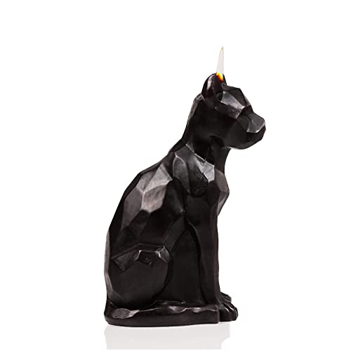 Gute Cat Skeleton Candle Spooky Goth, 8" H - Unveil Skeleton When Burning - Home Decorations for Animal Lovers, Cat Gifts, Cat Lovers Gift Burns up to 5.5 Hours! Spooky, Goth, Gothic Gifts For Him Her