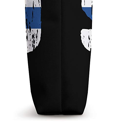 Sisu Finnish Flag Finland Suomi Distressed Gift Tote Bag