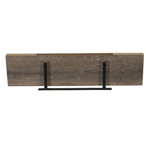 Household Essentials Ashwood Floating Shelf for Wall