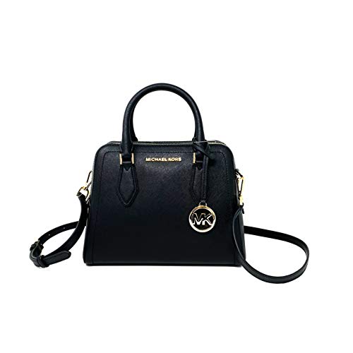 Michael Kors Ayden Medium Dome Satchel With Sling, Black