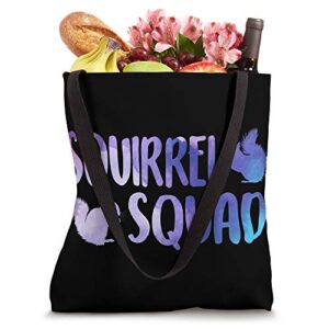 Squirrel Squad Mom Woodland Critter Animal Nuts Nature Women Tote Bag