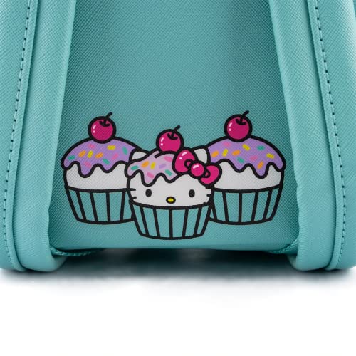 Loungefly Sanrio Hello Kitty Cupcake Adult Womens Double Strap Shoulder Bag Purse