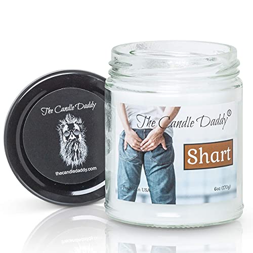 Shart - Terrible Near Turd Scented Melt- Maximum Scent "- Funny 6 oz Jar Candle- 40 Hour Burn time Hilarious Prank Gag Gift for Him Her Best Friend BFF Joke Candle
