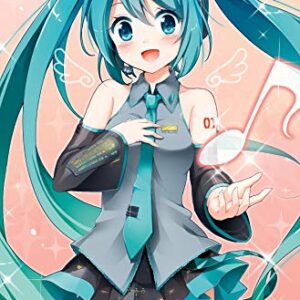 Trends International Hatsune Miku-Music Note Wall Poster, 22.375" x 34", Unframed Version