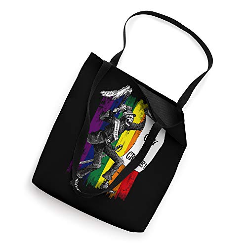 Be Gay, Do Crime! | Rainbow Flag LGBTQ Meme Tote Bag