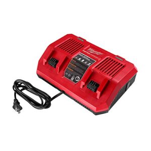 milwaukee 48-59-1802 m18 dual bay simultaneous rapid lithium-ion charger