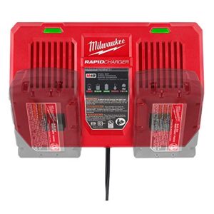 Milwaukee 48-59-1802 M18 Dual Bay Simultaneous Rapid Lithium-Ion Charger