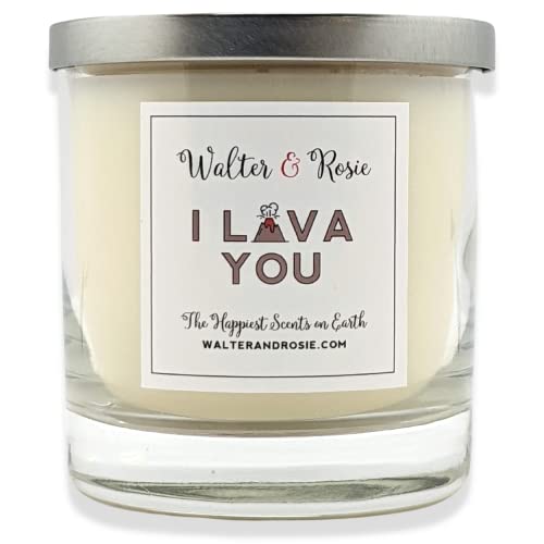 Walter & Rosie Candle Co. - I Lava You 11oz Scented Candle Inspired by Pixar's Lava - Smell of Disney - Happiest Scents on Earth - Soy Blend - Burns up to 40 Hrs - Valentine's Day Gift