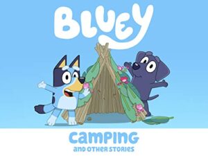 bluey, camping and other stories