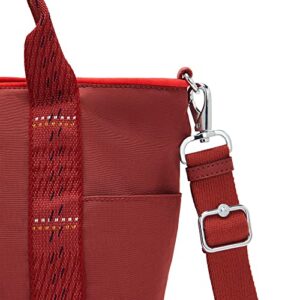 Kipling Lora Tote Bag, Dusty Carmine