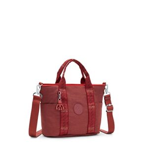 Kipling Lora Tote Bag, Dusty Carmine