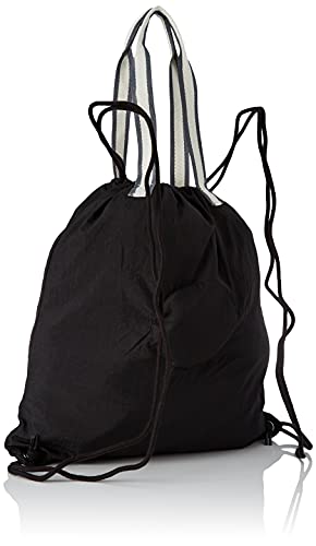 Kipling Unisex's DRAWPACK Totes, Black Extra, One Size