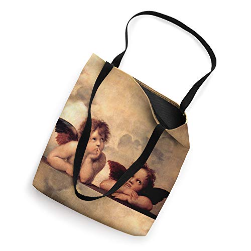 Angels Gift Raphael Angel Cherubs Sistine Madonna Angel Tote Bag