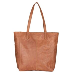 Mona B Harper Genuine Western Cowhide and Leather Tote Handbag Plus a Bonus Bag Vegetable Dyed with RFID Blocking