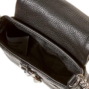 Rebecca Minkoff womens Edie Quilted Micro Xbody crossbody, Black, One Size US