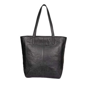 Mona B Bailey Genuine Western Cowhide and Leather Tote Handbag Plus a Bonus Bag Vegetable Dyed with RFID Blocking