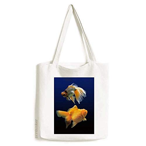 Ocean Fish Science Nature Picture Tote Canvas Bag Shopping Satchel Casual Handbag