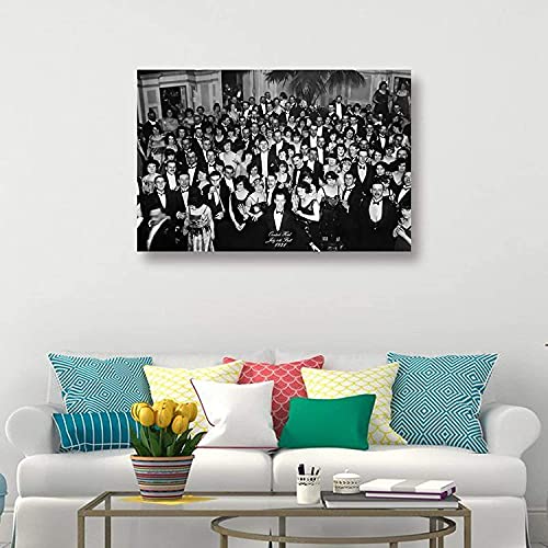 Overlook Hotel from Stephen King's The Shining Movie Poster Pictures for Living Room Painting Prints on Canvas Artwork for Kitchen Wall Decor for Bedroom Printed Canvas Modern Home Decorations (No Frame,16x24inch)