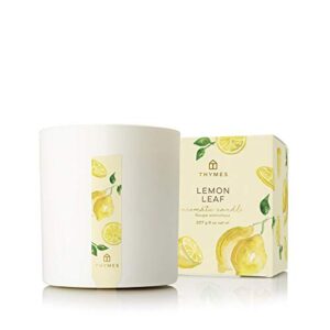 thymes candle – 8 oz – lemon leaf
