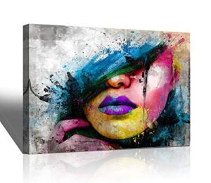 gbagutao abstract canvas art wall decor sexy girl lips pop art canvas prints modern canvas art wall paintings for living room bedroom office home decoration