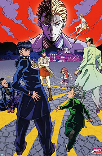 Trends International JoJo's Bizarre Adventure - Season 3 Key Art Wall Poster, 22.375" x 34", Unframed Version