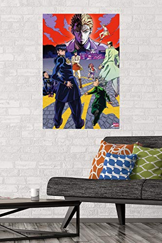 Trends International JoJo's Bizarre Adventure - Season 3 Key Art Wall Poster, 22.375" x 34", Unframed Version