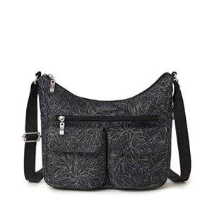 baggallini womens small everywhere bag, midnight blossom, small us