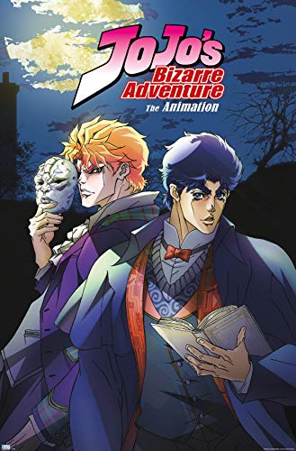 Trends International JoJo's Bizarre Adventure - Season 1 Key Art Wall Poster, 22.375" x 34", Unframed Version