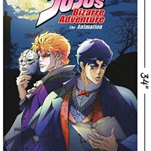 Trends International JoJo's Bizarre Adventure - Season 1 Key Art Wall Poster, 22.375" x 34", Unframed Version