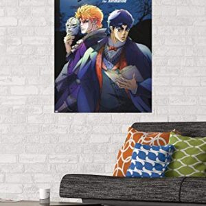 Trends International JoJo's Bizarre Adventure - Season 1 Key Art Wall Poster, 22.375" x 34", Unframed Version