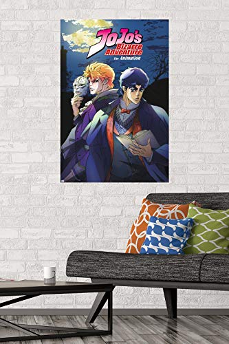 Trends International JoJo's Bizarre Adventure - Season 1 Key Art Wall Poster, 22.375" x 34", Unframed Version