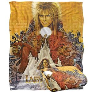 labyrinth crystal ball officially licensed silky touch super soft throw blanket 50″ x 60″