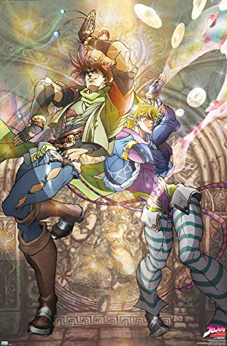 Trends International JoJo's Bizarre Adventure - Duo Wall Poster, 22.375" x 34", Unframed Version