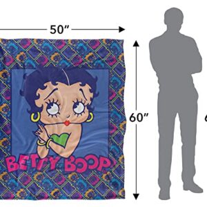 Betty Boop Pop Betty Officially Licensed Silky Touch Super Soft Throw Blanket 50" x 60"