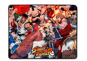 street fighter ii: the world warrior plush throw blanket | cozy sherpa wrap covering for sofa, bed | super soft lightweight fleece blanket | geeky home decor | 45 x 60 inches