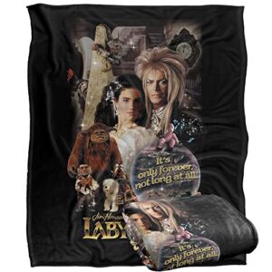 labyrinth only forever officially licensed silky touch super soft throw blanket 50″ x 60″