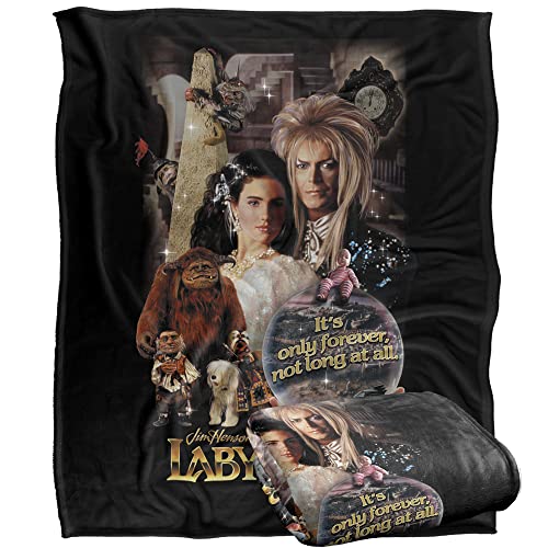 Labyrinth Only Forever Officially Licensed Silky Touch Super Soft Throw Blanket 50" x 60"