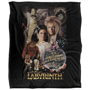 Labyrinth Only Forever Officially Licensed Silky Touch Super Soft Throw Blanket 50" x 60"