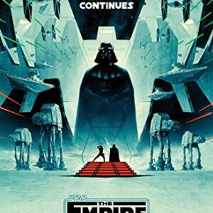 Trends International Star Wars: The Empire Strikes Back - 40Th Anniversary Wall Poster, 22.375" x 34", Premium Unframed Version