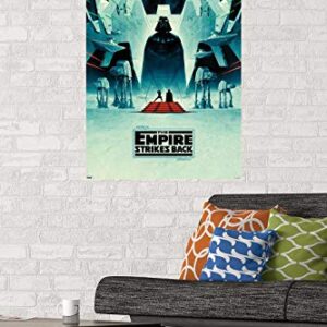 Trends International Star Wars: The Empire Strikes Back - 40Th Anniversary Wall Poster, 22.375" x 34", Premium Unframed Version