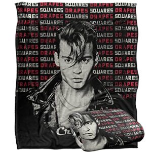 Cry Baby Drapes and Squares Officially Licensed Silky Touch Super Soft Throw Blanket 50" x 60"