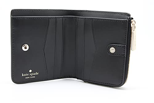 Kate Spade Staci Small L-Zip Bifold Wallet Black